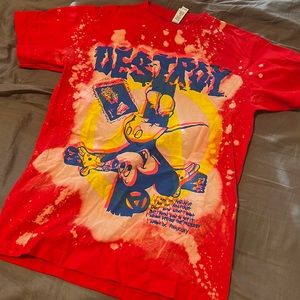 Destroy Mickey Mouse T Shirt